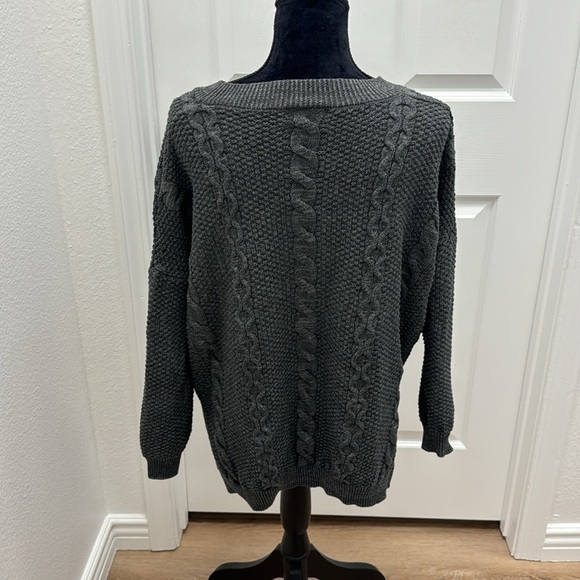 Personal collection over sized 2000’s LF cable knit oversized sweater - Picture 4 of 8